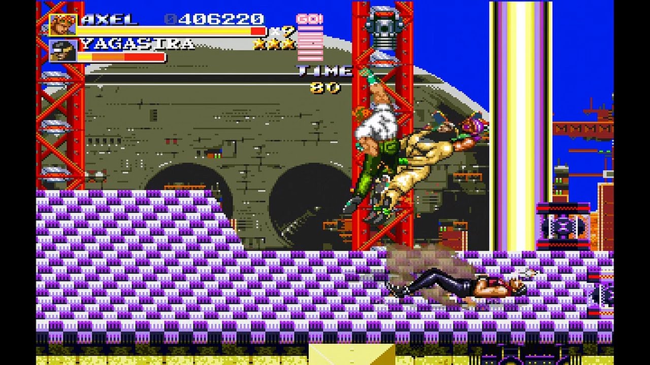 Streets of Rage Remake - Sonic Mod V2 Playthrough - YouTube