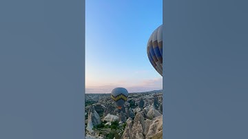 Kapadokya - Nevşehir. Sıcak Hava Balonu ❤️❤️❤️#cappadocia #hotairballoon #goreme #nevsehir  #avanos