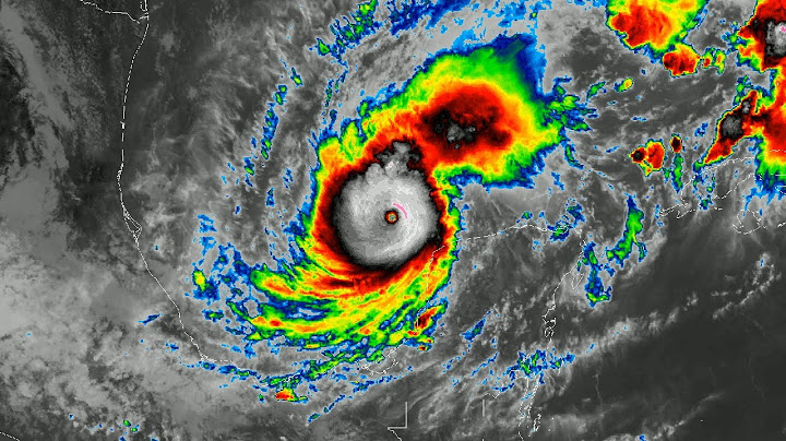 Infrared Satellite Animation of Major Hurricane Milton (2024)