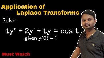 2. Application of Laplace Transform | Concept and Problem#2 | Most Important