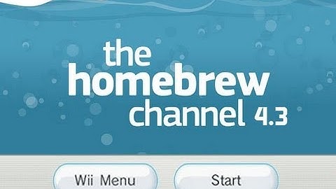 [Hack Wii 4.3] Homebrew Channel Tutorial