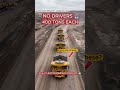 No Drivers. 4 Trucks. Fully Autonomous 🤖