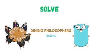 Solve dining philosophers problem using Golang.