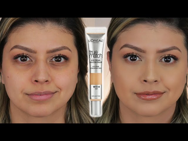 NEW AT THE DRUGSTORE!!! L'Oréal TRUE MATCH EYE CREAM IN A CONCEALER