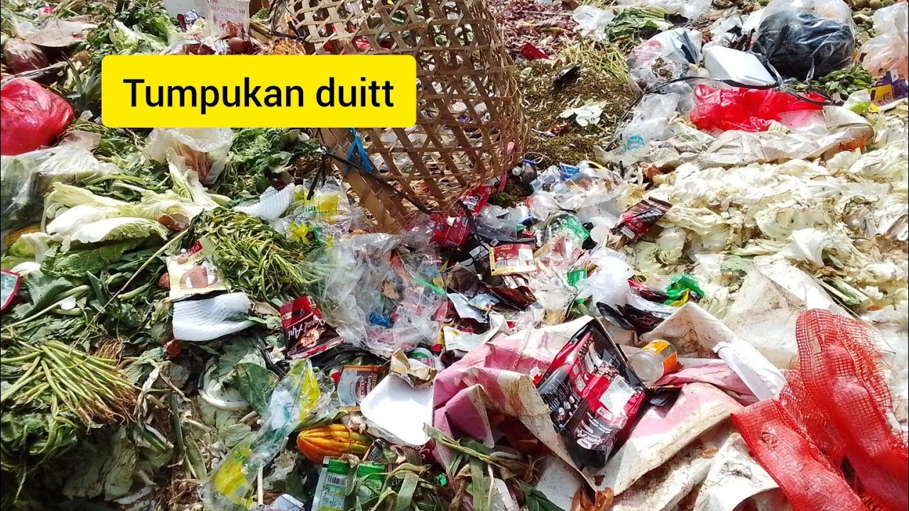 Mulung sayuran dipasar induk||menghemat gaji suami