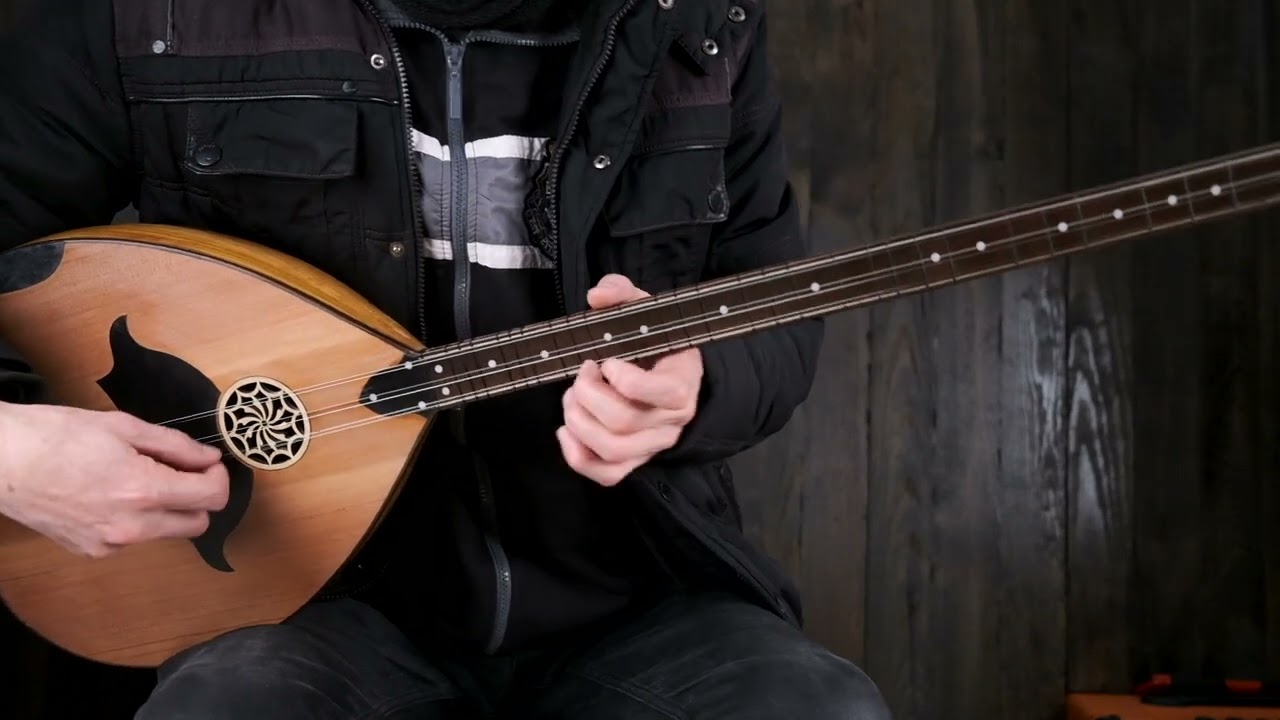 Amazing Buzuq Bouzouk with Mulberry wood, Muhammad Matar style