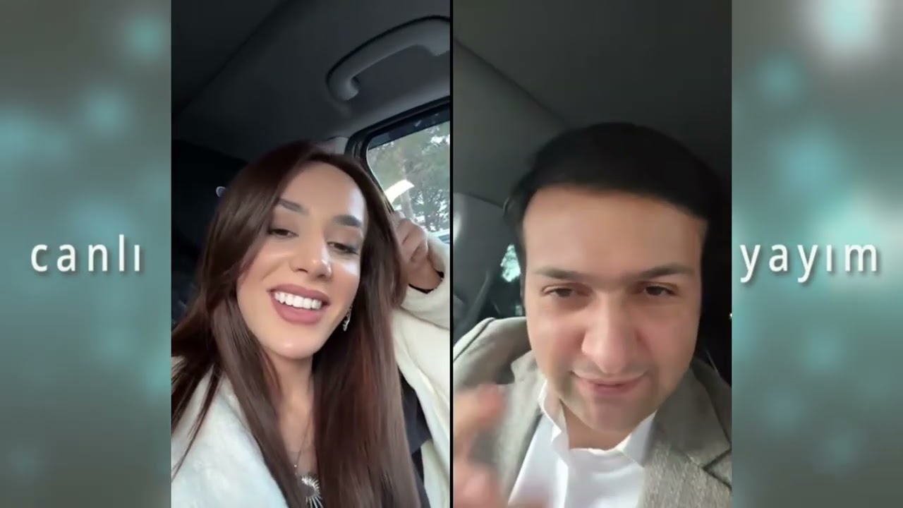 Gülnar Zeynalova və Cahangir Əliyev tiktok canlı yayımda! Yolda nələrdən danışdılar?