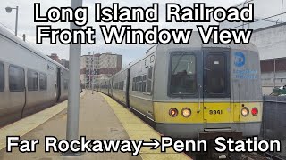 LIRR M3 Front Window View: Far Rockaway to Penn Station