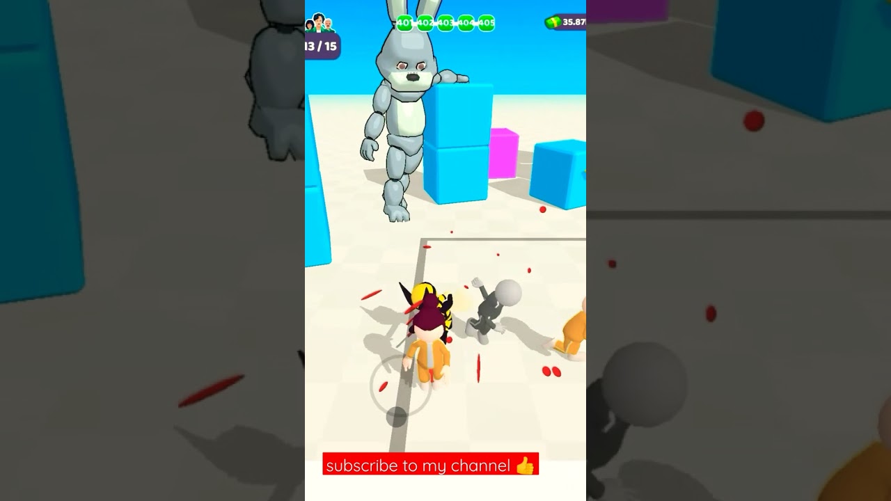 Kill them All |Squid game | Cookie Carver | Level405 |All levels | Part 80 | 