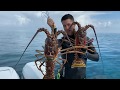 Monster Bahamas Lobsters with Hicks Family