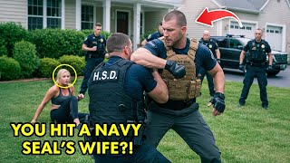 HOA Enforcers Shoved My Wife — They Froze When I Revealed My Navy SEAL Past!