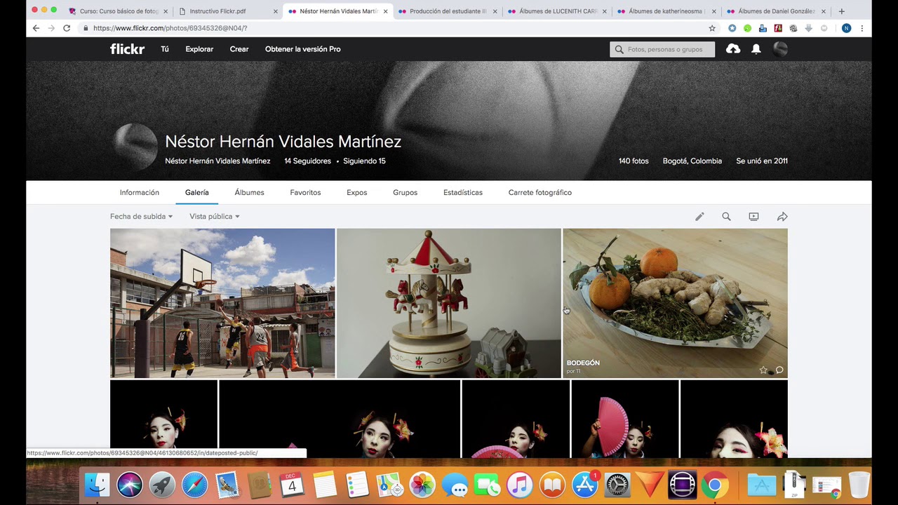 CREAR PORTAFOLIO FLICKR
