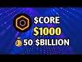 💸$CORE = 50 $BILLION💸 CORE COIN PRICE PREDICTION || BINANCE LISTING SOON || MUST WATCH