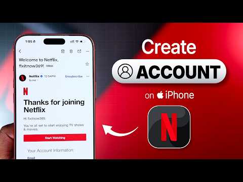 How to Create a Netflix Account on iPhone! [Step-By-Step]