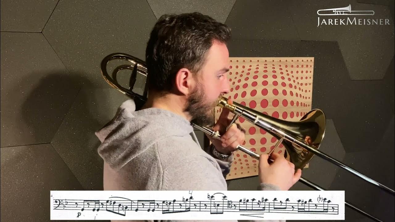 Marcel Bitsch Etude no. 6/ Jarek Meisner / Trombone YouTube