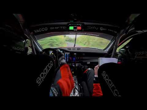 Finale des rallyes de Lisieux Normandie 2025. ES9. Anthony COSSON / Kevin MILLET