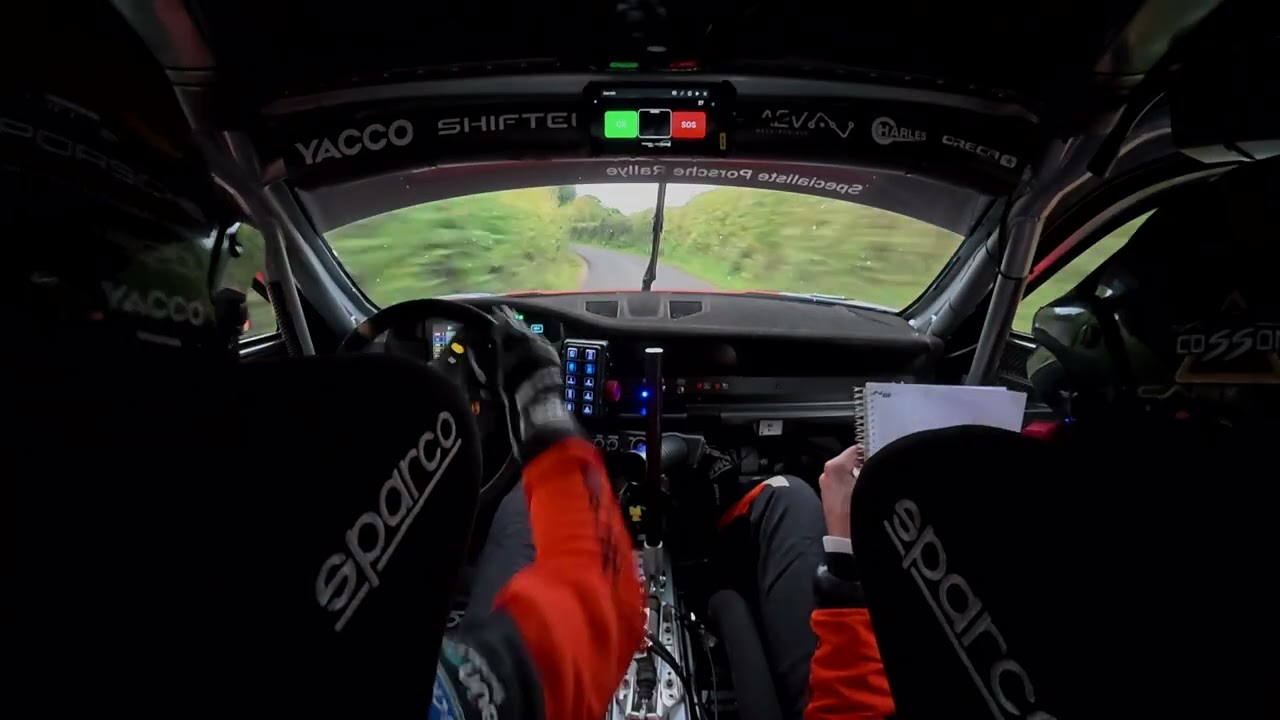 Finale des rallyes de Lisieux Normandie 2025. ES9. Anthony COSSON / Kevin MILLET