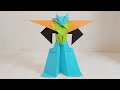 Оригами Робот из Цветной Бумаги   | Origami Transformer Robot