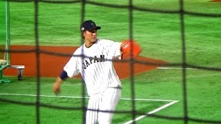 【お手本】坂本勇人（巨人）　キャッチボール　侍ジャパン