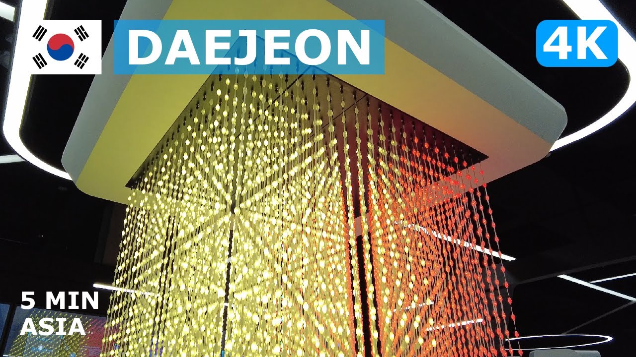🇰🇷 South Korea - Daejeon: 5 Minutes Walking Tour - 4K