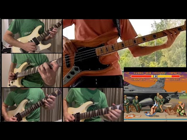 Stream Zangief - Street Fighter II - Guitar Cover Vusferno w