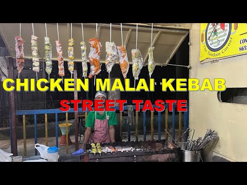 Chicken Malai Kebab Delight: Exploring Mumbai's Street Food | Beautiful India-4K