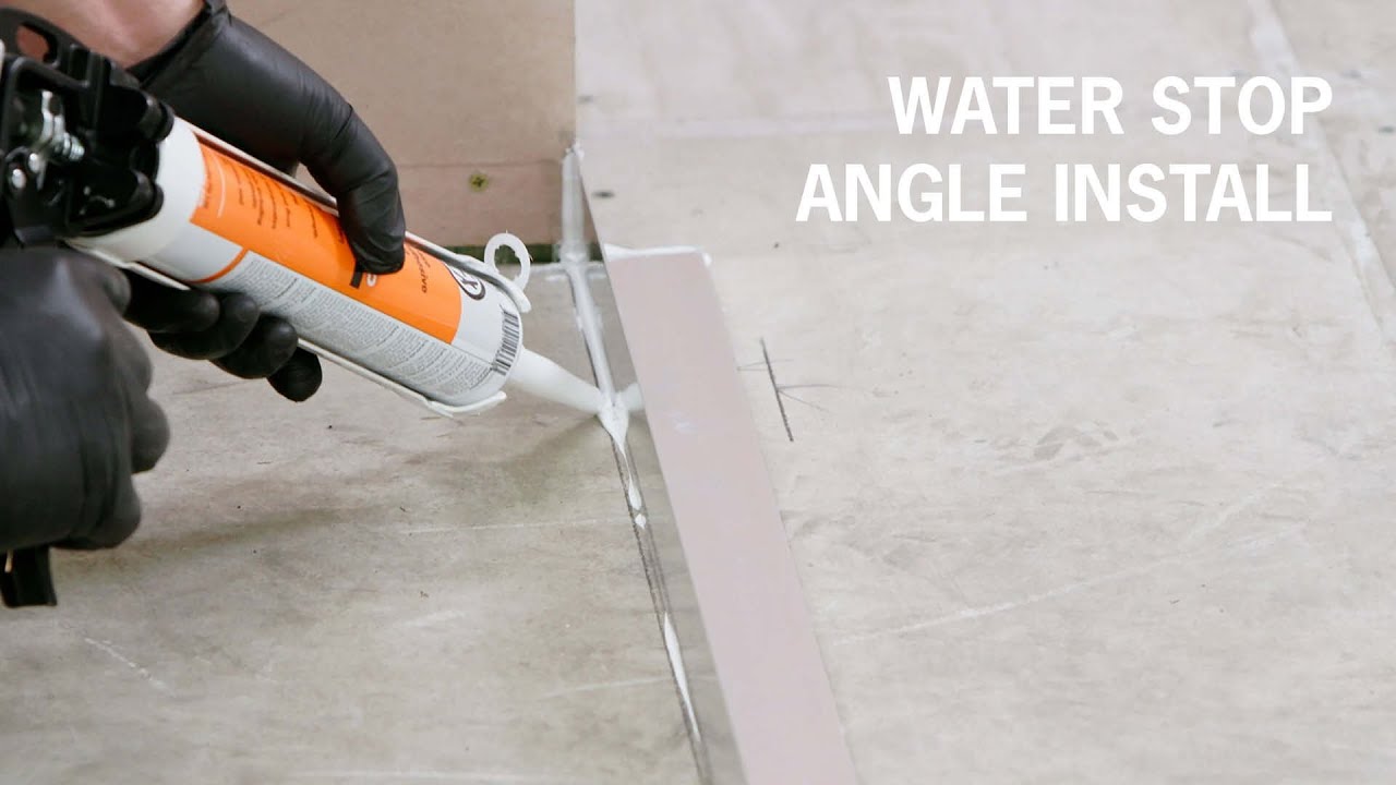 Bathroom Water Stop Angle Install YouTube Bathroom Water Stop Angle Install YouTube