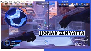 JJONAK ZENYATTA POV | New York Excelsior vs Hangzhou Spark | OWL Season 2021 Week 2