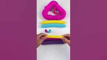 Creating ASMR Sound POP-Odd #diy #satisfyingvideos#relaxing #creative #oddasmr #poptubesounds