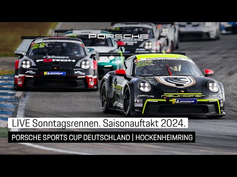 LIVE Porsche Sports Cup Deutschland 2024 | #1 Hockenheim | Sonntag