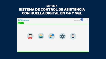 Sistema de Asistencia con huella dactilar C# y SQL