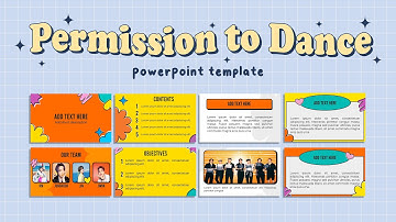 BTS - Permission to Dance | PowerPoint Template | JemnJar