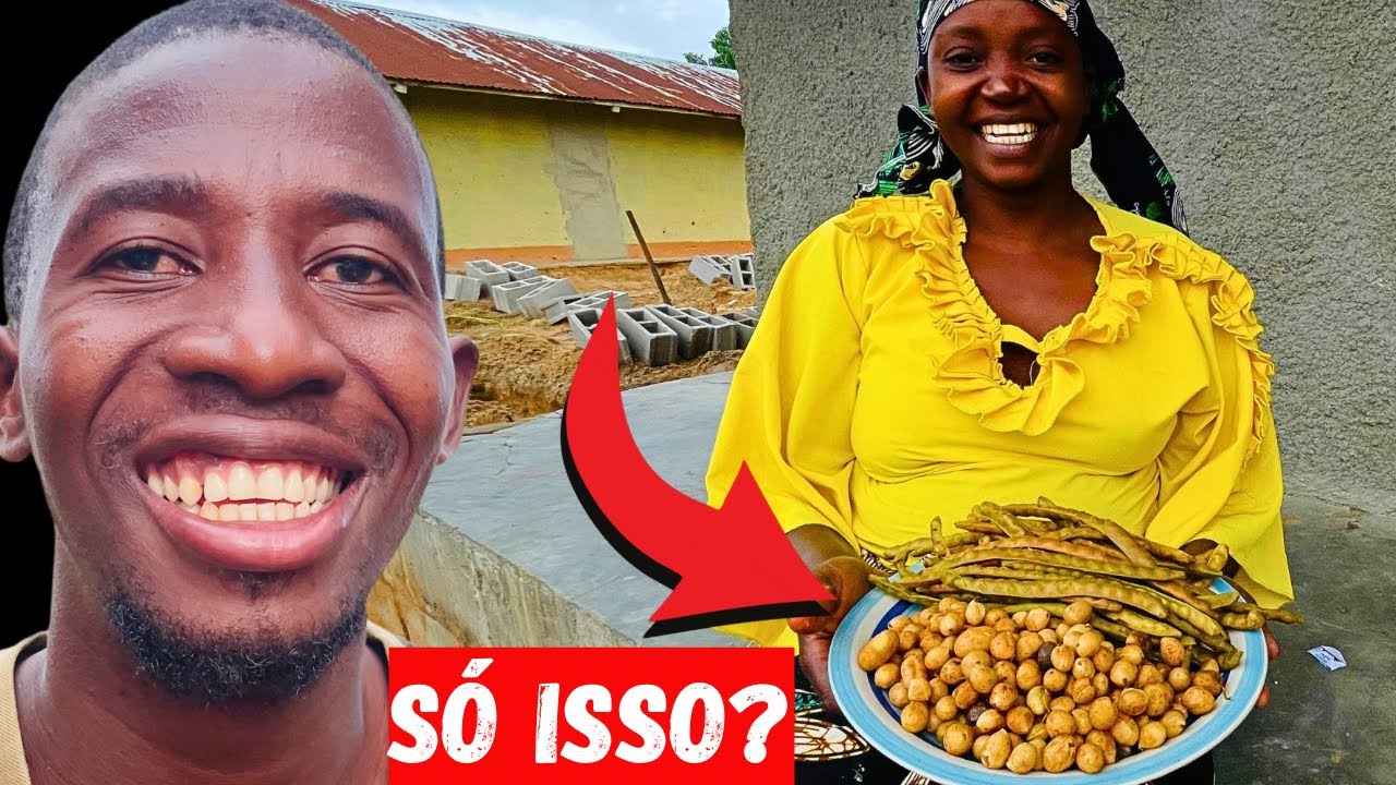 O que os pobres COMEM No Café da manhã em Moçambique 🇲🇿?