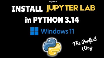 How to install Jupyter Lab in Python 3.14 on Windows 11 in 2025 #numpy