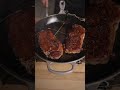 Cooking a frozen steak