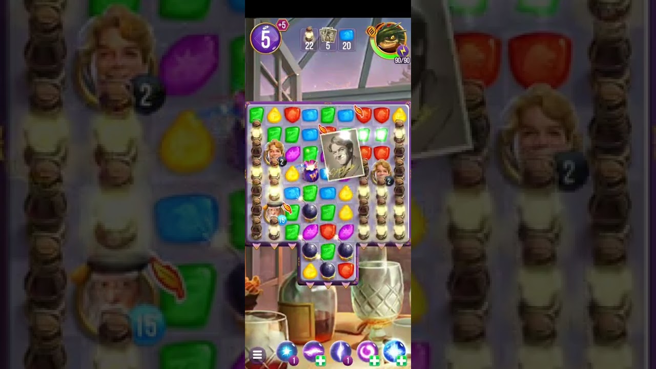 Harry Potter: Puzzles & Spells level 2154 no boosters