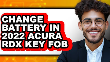 How To Change Battery In 2022 Acura RDX Key Fob - Step By Step