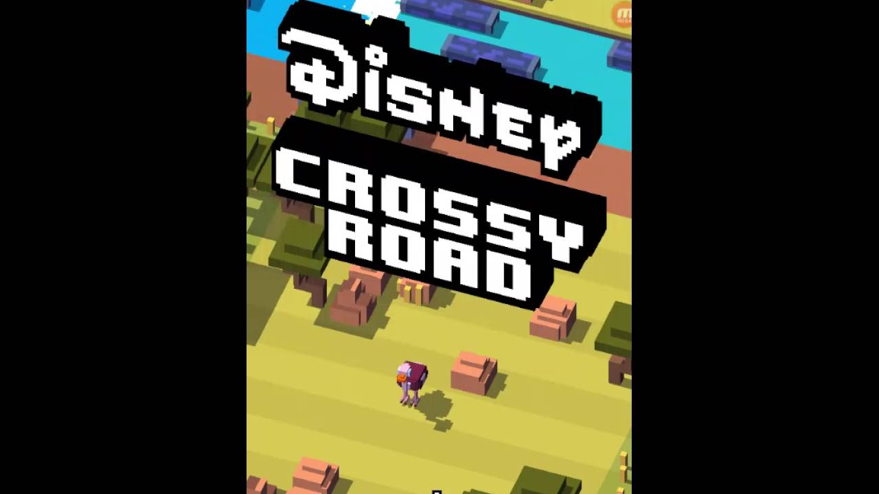 play crossy road disney
