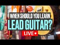 When Should You Learn Lead Guitar? - SimpleGuitar.com