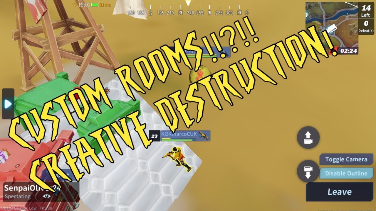 CREATIVE DESTRUCTION!!?! | CUSTOM ROOMS | AS MOBILE!