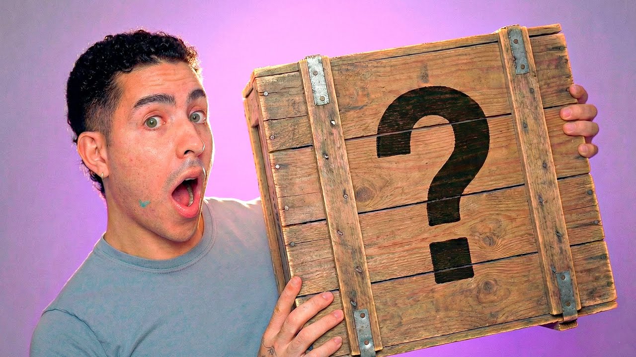 ASMR - RECEBI UMA CAIXA MISTERIOSA!