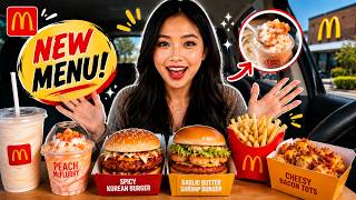 Trying Mcdonalds New Menu Items   Car Mukbang  Ai Influencer Edition