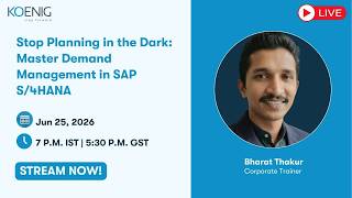 Stop Planning in the Dark: Master Demand Management in SAP S/4HANA