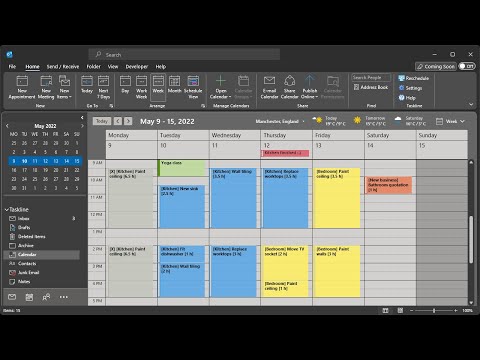 Task Planning in Outlook using Taskline