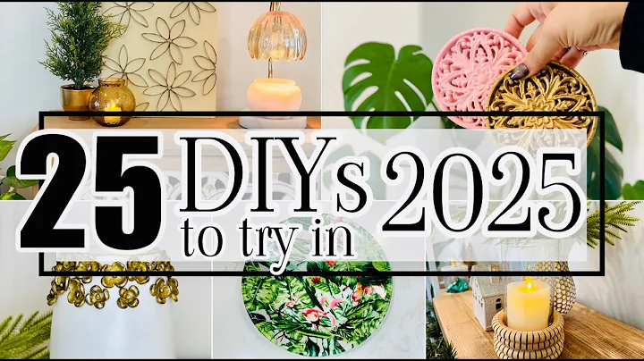 25 DIY HOME DECOR IDEAS to try in 2025 thumbnail