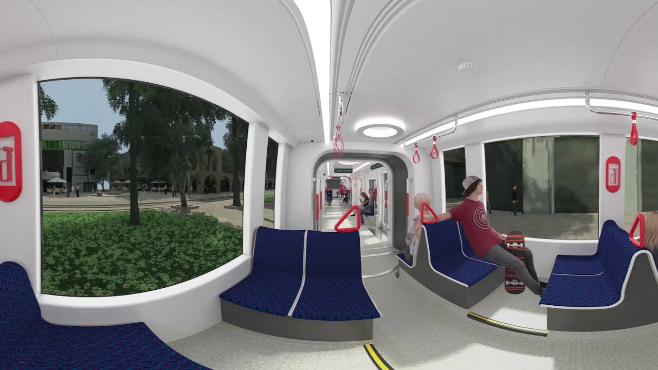 חוויית הנסיעה ברכבת הקלה