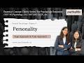 Personality Theories I CUET PG Psychology Preparation I Essential Concept Clarity Series- Class 5