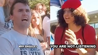 Charlie Kirk OBLITERATES White Liberals Who Says Black People Are Oppressed