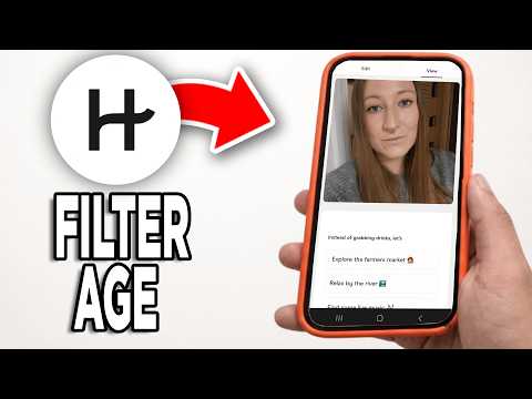 How To Filter Age On Hinge! - Tutorial