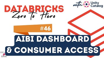 46 AIBI Dashboards & Visualizations | Consumer Access in Databricks | Forecasting Reports